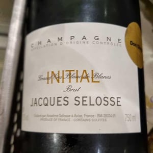 Initial Brut - Champagne Jacques Selosse - Anselme Selosse 