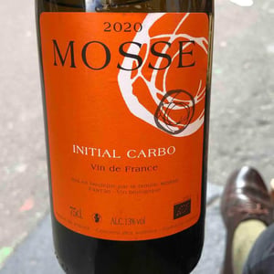 Initial Carbo - Domaine Mosse - Sylvestre & Joseph Mosse -2020