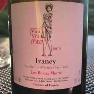 Irancy "Les Beaux Monts" - Vini Viti Vinci - nicolas-vauthier-kikro