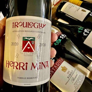Iroleguy Rouge - Domaine Brana - jean-claude-berruet -2018