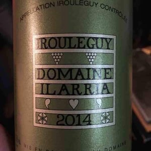 Irouléguy Blanc 2014