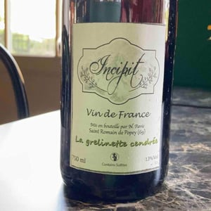 La Grelinette Cendrée - Incipit - Nicolas Pavie - Nicolas Pavie 