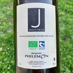 J Jurançon Noir - Domaine Philémon - Mathieu Vieules 