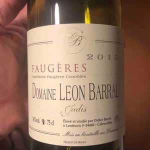 Domaine Léon Barral - Didier Barral - Jadis