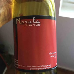 J'ai vu rouge - Marula - Nadine et Gérard Marula 