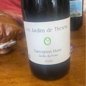 Les Jardins de Theseiis - Paul-André Risse & Anouk Lavoie-Lamoureux - Jardin Du Poira - Sauvignon Blanc