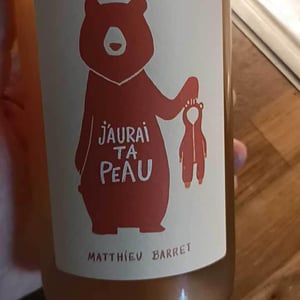 Domaine du Coulet - Matthieu Barret - J'aurai ta peau