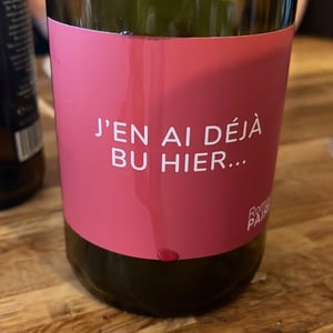 J’en Ai Déjà Bu Hier - Domaine des Pothiers - Denise, Georges & Romain Paire 