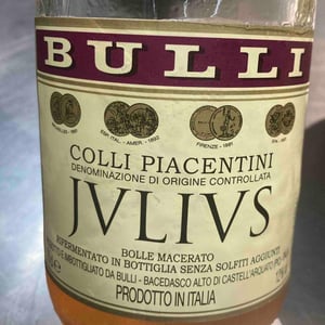 Jiulius Bolle Macerate Rifermentato In Bottiglia - Azienda Vitivinicola Bulli - Leonardo Bulli -2022