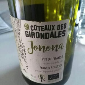 Jonona - Coteaux des Girondales - Francis Rousset 