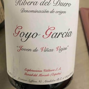 Joven de Viñas Viejas - Goyo Garcia Viadero - Goyo Garcia Viadero 
