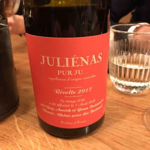 Juliénas...100% - Les Bertrand - Guy, Annick & Yann Bertrand 