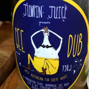 Jumpin Juice Half Full (White) - Patrick Sullivan - Patrick Sullivan 