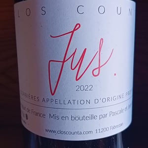 Jus - Clos Counta - Pascale & Jean Boyer 