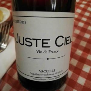 Juste Ciel - Domaine Vaccelli - Nathalie & Gérard Courrèges 