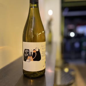 Juste le Blanc (old label) - L&B Yvernay - laure-benjamin-yvernay