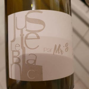 Juste le Blanc (old label) - L&B Yvernay - Laure & Benjamin Yvernay 