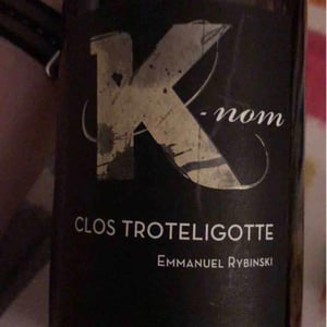 K-nom - Clos Troteligotte - Emmanuel Rybinski 