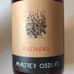 Kadarka 1880 - Maurer Winery - Oszkár Maurer 