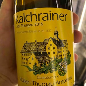 Kalchrainer « Amphore » Muller-Thurgau - Weinbau Beat Thommen - Beat Thommen -2016