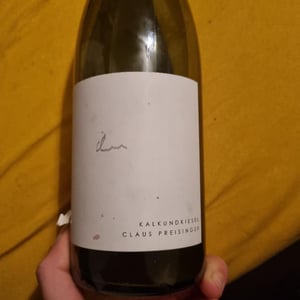 Weingut Claus Preisinger - Claus Preisinger - Kalkundkiesel Weiss