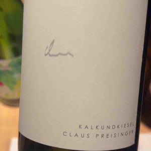 Weingut Claus Preisinger - Claus Preisinger - Kalkundkiesel Weiss