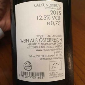 Kalkundkiesel Weiss 2015