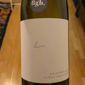 Weingut Claus Preisinger - Claus Preisinger - Kalkundkiesel Weiss