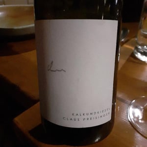 Weingut Claus Preisinger - Claus Preisinger - Kalkundkiesel Weiss