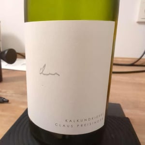 Kalkundkiesel Weiss - Weingut Claus Preisinger - Claus Preisinger