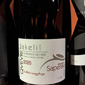 Kashimi Saperavi - Jakeli Wines - zaza-mariam-jakeli