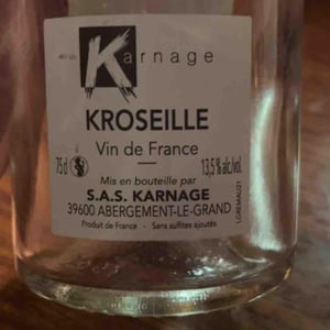 Kroseille - Baka / Karnage - Charles Dagand, Stéphane Planche, Jean Marc Brignot & Sebastién Morin -2021