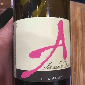 Domaine Alexandre Bain - Alexandre Bain - L. d’Ange