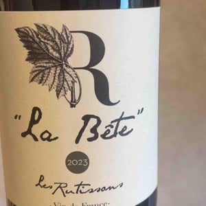La Bête - Domaine Des Rutissons - Laurent Fondimare et Wilfrid Debroize 