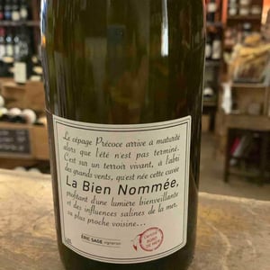 La Bien Nommée - Domaine Éric Sage - eric-sage