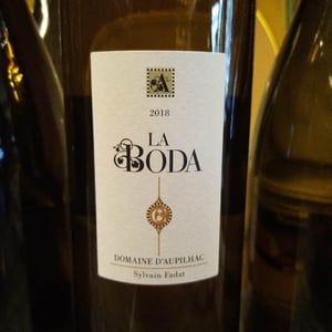 La Boda (blanc) - Domaine d'Aupilhac - desiree-sylvain-fadat -2018