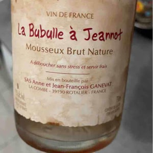 Domaine Ganevat - Anne & Jean-François Ganevat - La Bubulle A Jeannot