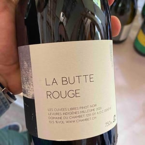 La Butte Rouge - Domaine du Chambet - Anthony Fonjallaz 
