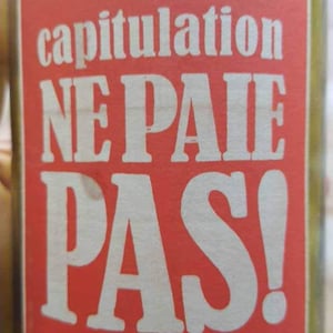 La Capitulation Ne Paie Pas! - Le Temps des Cerises - axel-prufer