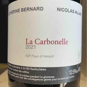 La Carbonelle Rosé - Catherine Bernard - catherine-bernard-nicolas-allain