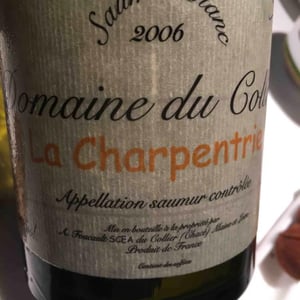 Domaine du Collier - Antoine & Caroline Foucault - La Charpentrie - Blanc