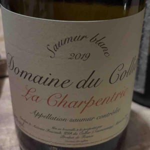 La Charpentrie - Blanc - Domaine du Collier - Antoine & Caroline Foucault 
