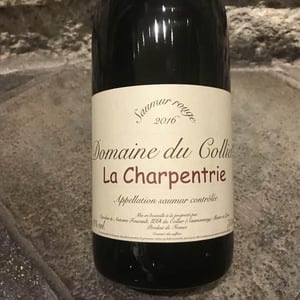 La Charpentrie -Rouge - Domaine du Collier - antoine-caroline-foucault