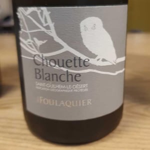La Chouette Blanche (old label) - Mas Foulaquier - pierre-jequier-blandine-chauchat