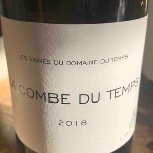 La Combe Du Temps (rouge) - Domaine Du Temps - Lauranne Plegat & Jeremy Gobert 