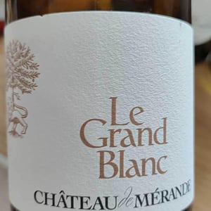 La Comtesse Blanche - Chateau de Mérande - Domaine Genoux - Pierre Genoux -2018