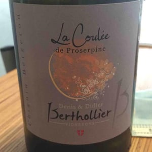 La Coulée de Poserpine - Berthollier Vignerons - denis-didier-berthollier