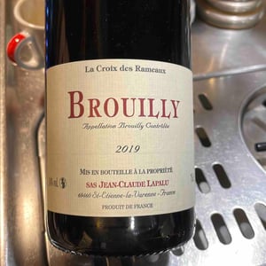 Brouilly La Croix des Rameaux - Jean-Claude Lapalu - jean-claude-lapalu
