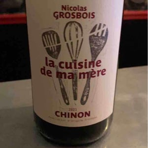 La Cuisine de ma mère (Label from 2020) - Domaine Grosbois - sylvain-nicolas-grosbois