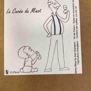 La Cuvée Du Minot (Safres Bleus) - Domaine du Minot - Axel Chambert 